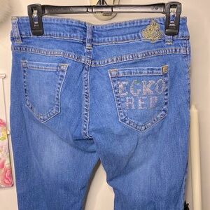 𝅺🌷 Ecko Red🌷 Vintage Y2K Low Rise Jeans